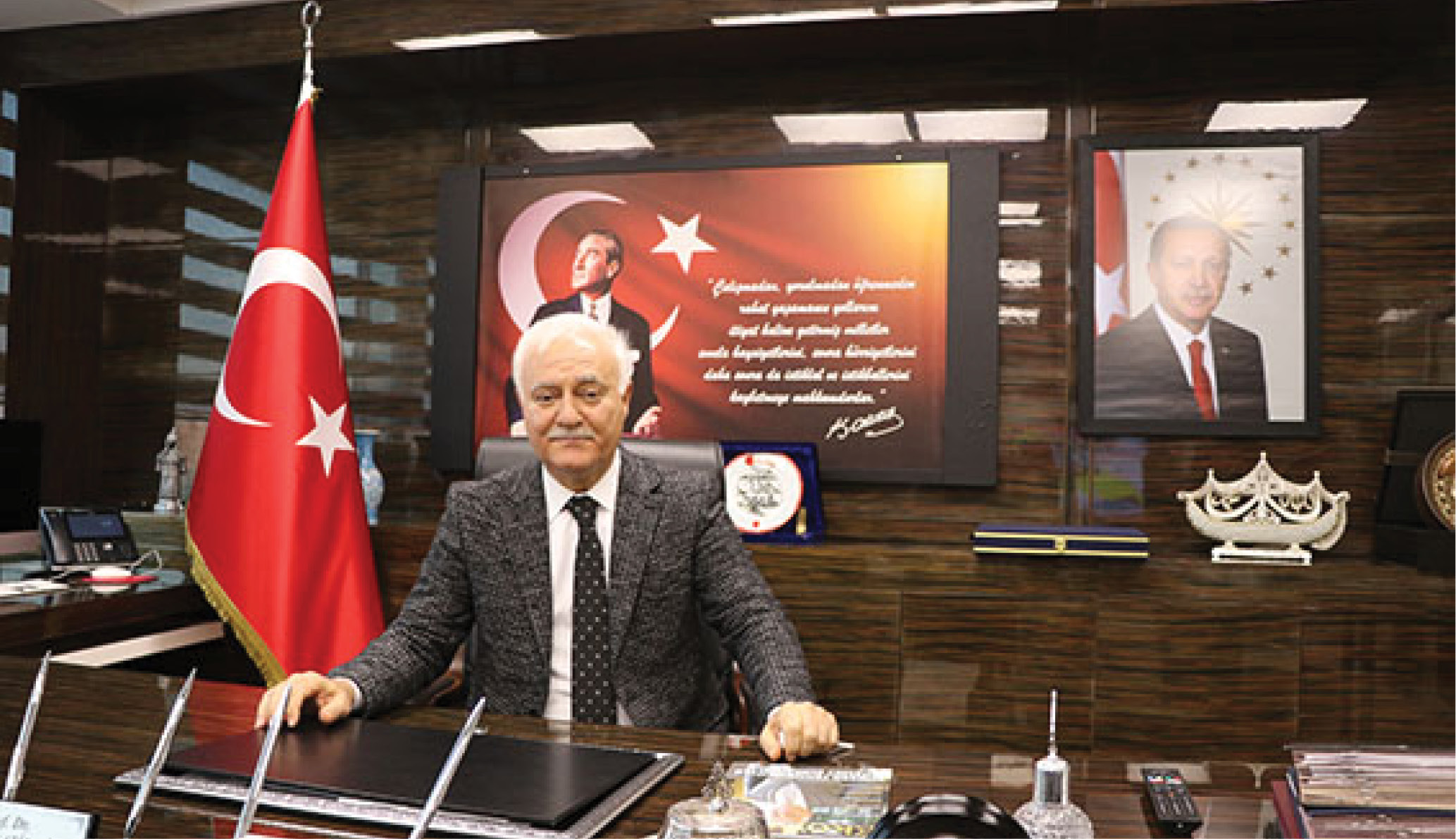 GİBTÜ Uygulama Cami İçin İlk Bağış Rektör Hatipoğlu’ndan