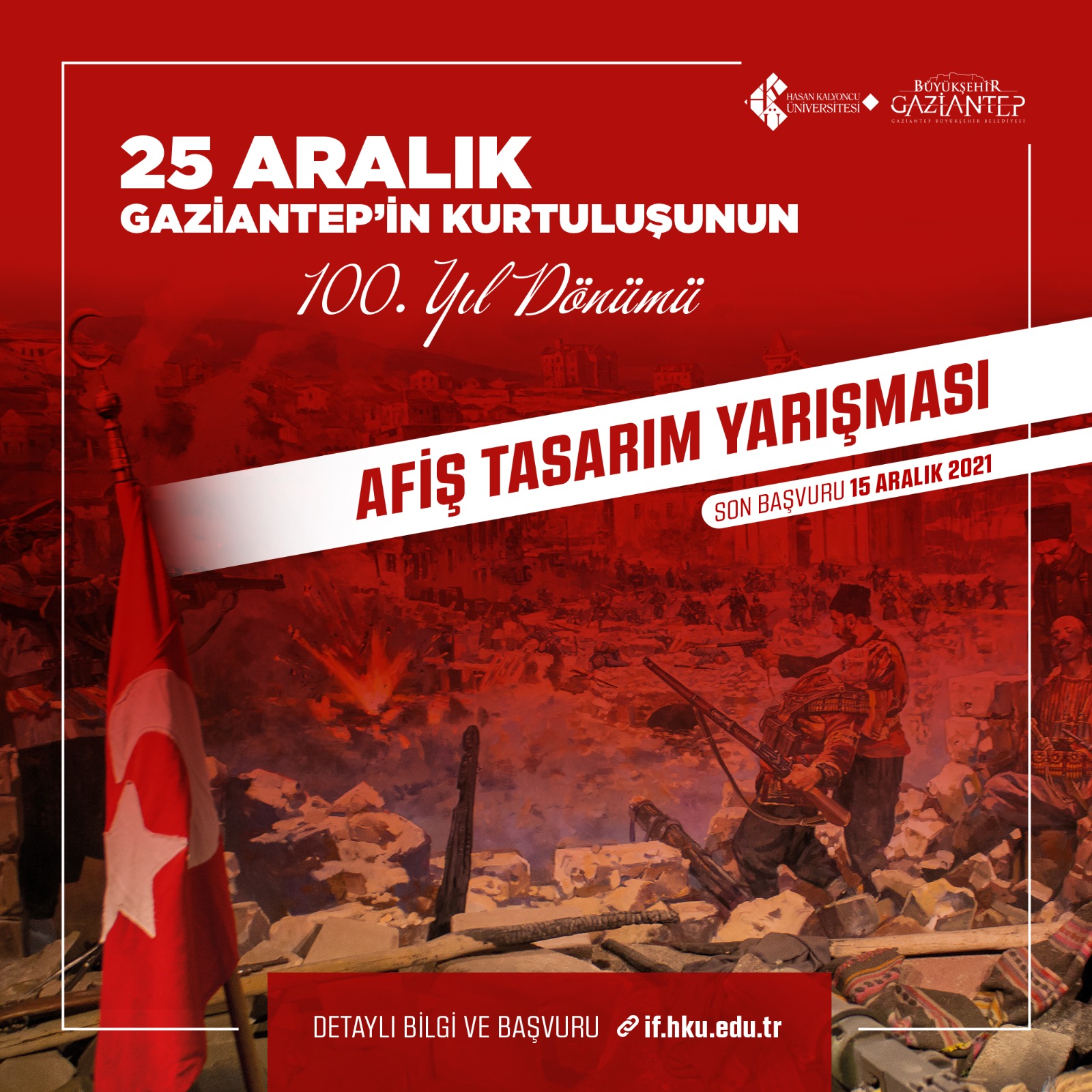 “Gaziantep’in Kurtuluşu” Temalı Tasarım Yarışmasında Geri Sayım Başladı