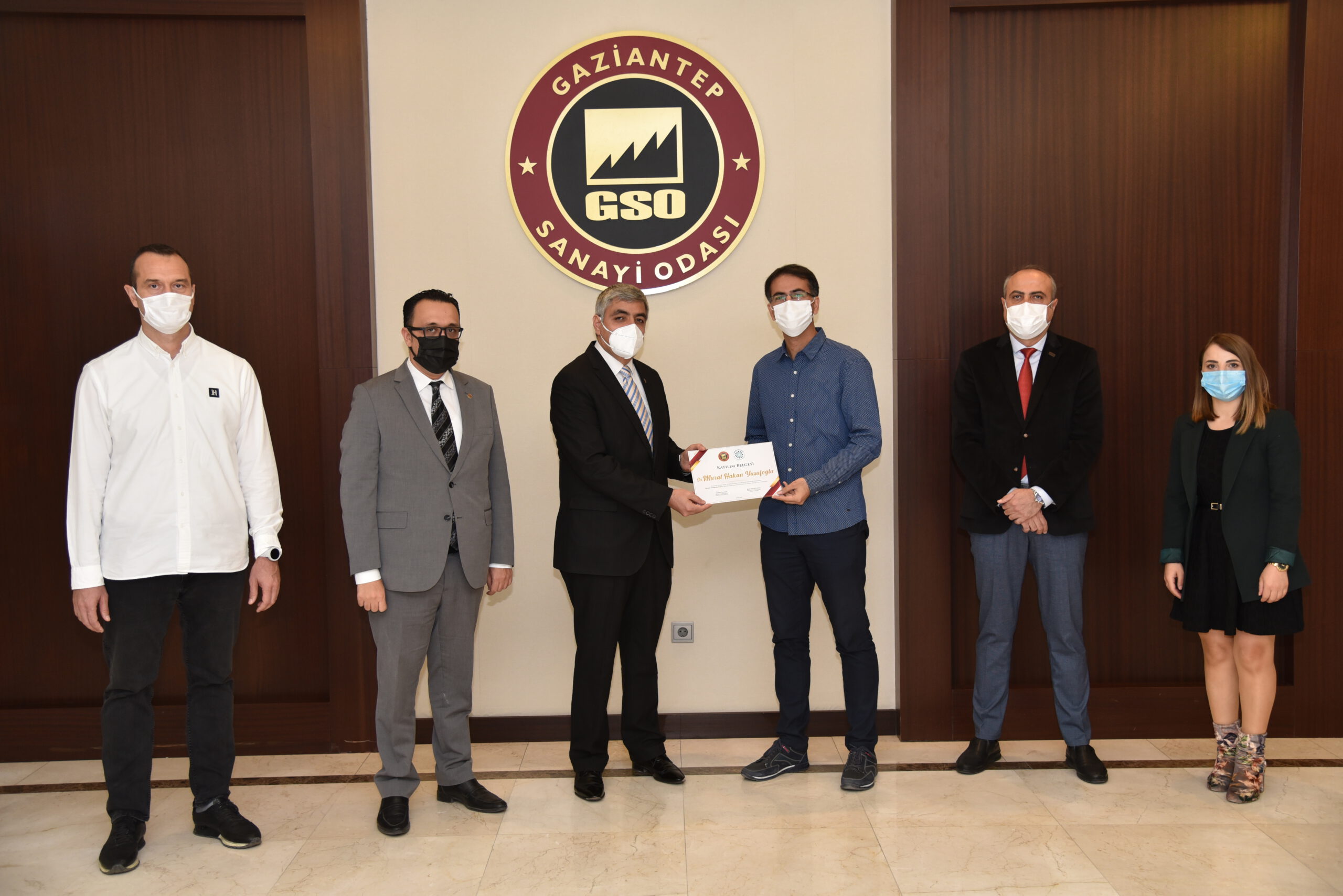 GSO ve İpekyolu Kalkınma Ajansı Kursiyerlere Sertifika Verdi