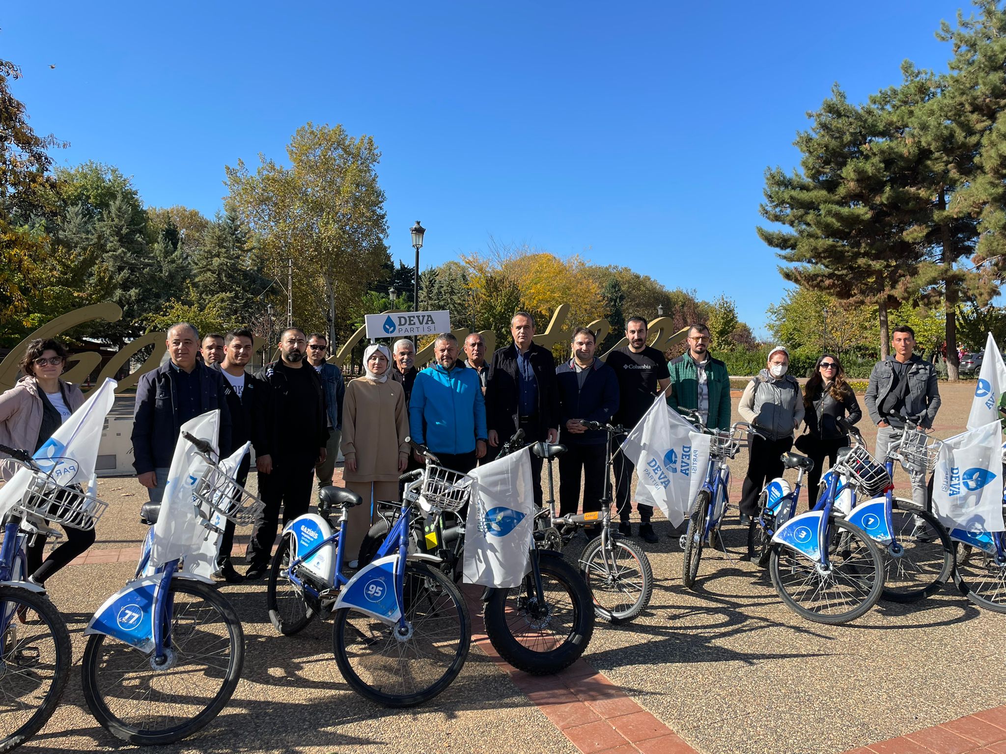 DEVA Gaziantep’ten “Bisikletli Tepki”