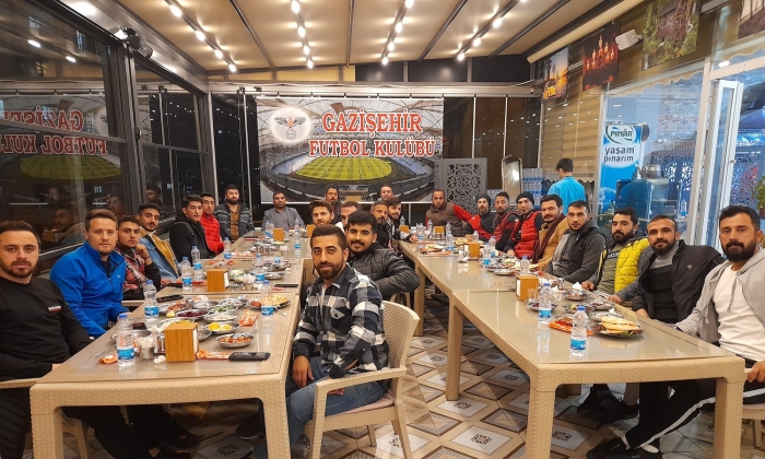 Gazişehir Futbol Kulübü Akşam Yemeğinde Buluştu