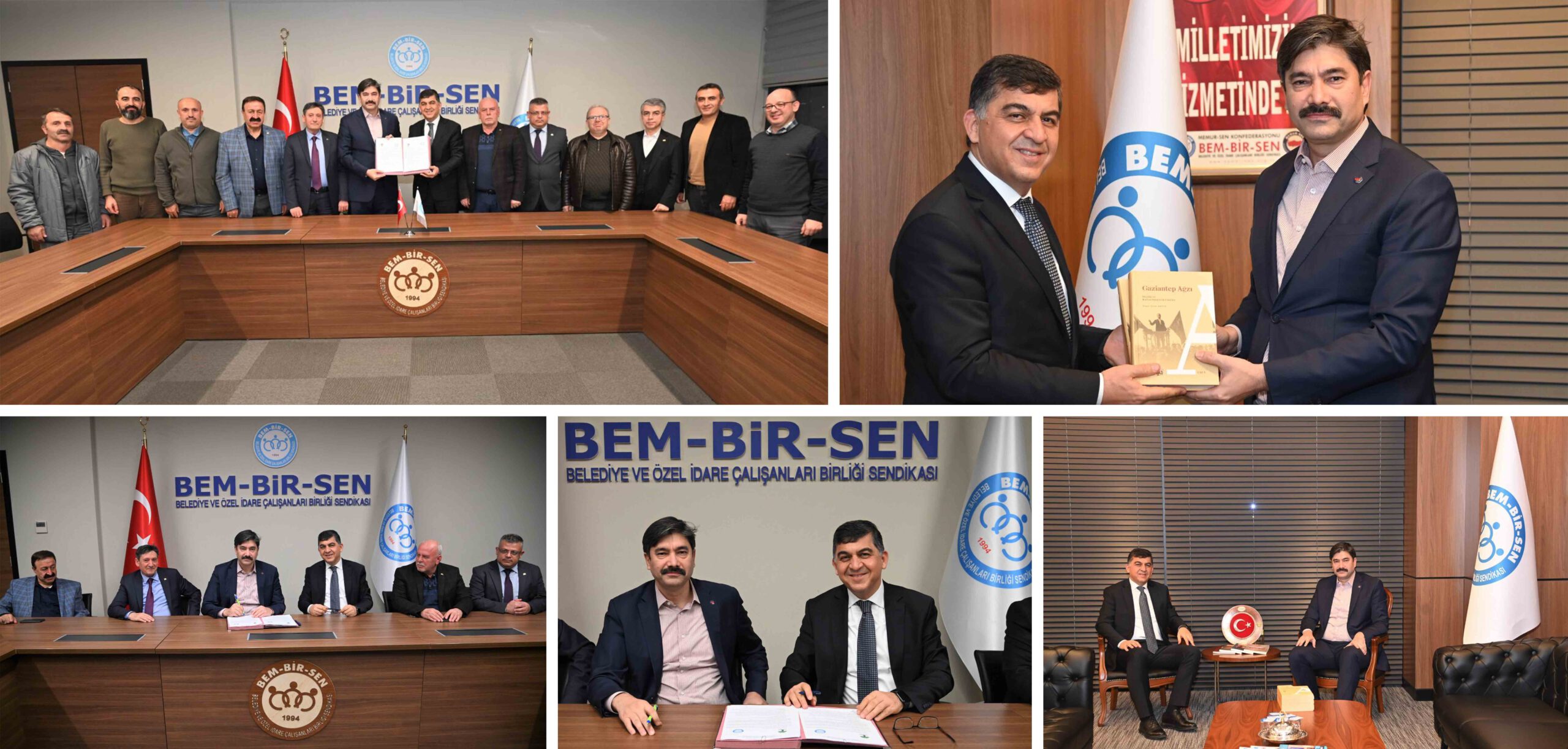 Başkan Fadıloğlu Memuru Sevindirecek İmzayı Attı