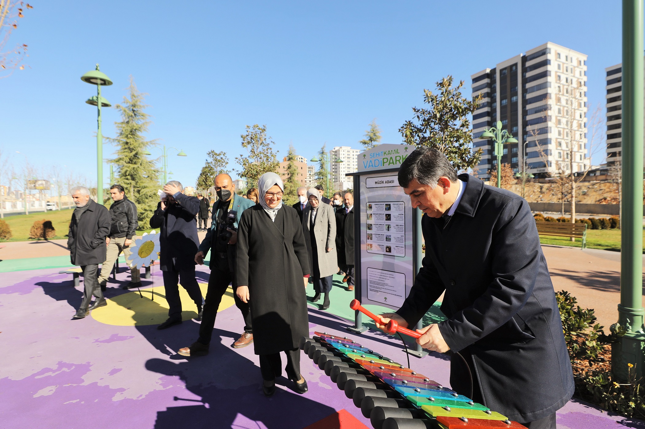 TBMM Çocuk Hakları Komisyonu “Şehitkamil Vadi Parkı” Gezdi