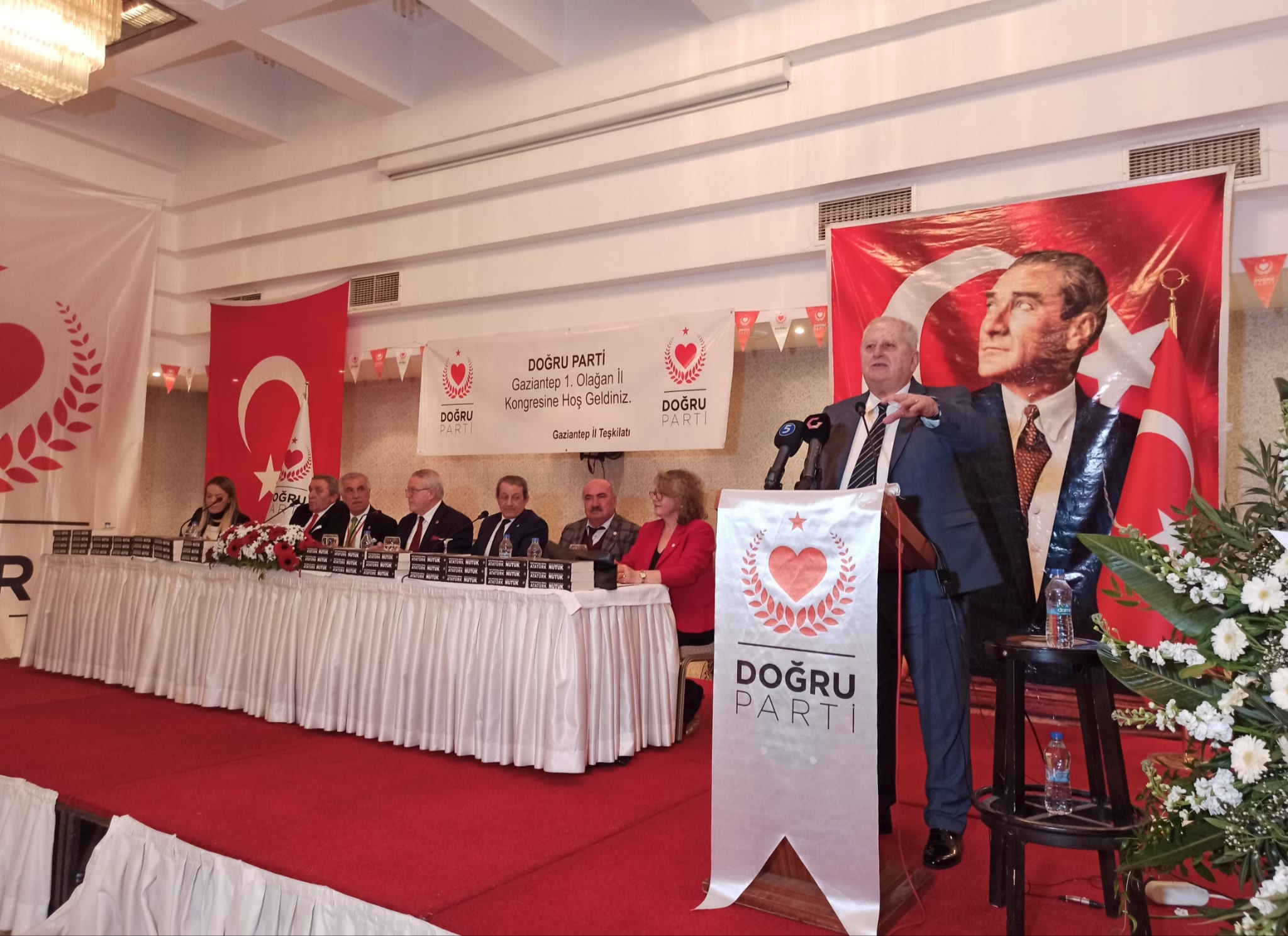 Doğru Parti İl Kongresi Genel Başkan Serdaroğlu’nun Katılımıyla Gerçekleşti