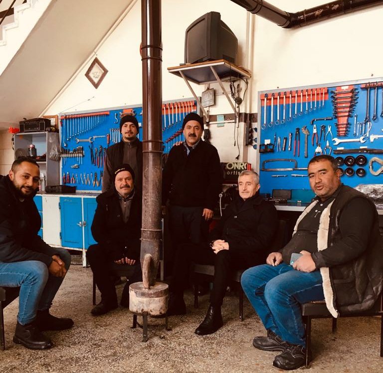 Başkan Tahmazoğlu “Şahinbey Oto Sanayi” Esnafını Ziyaret Etti