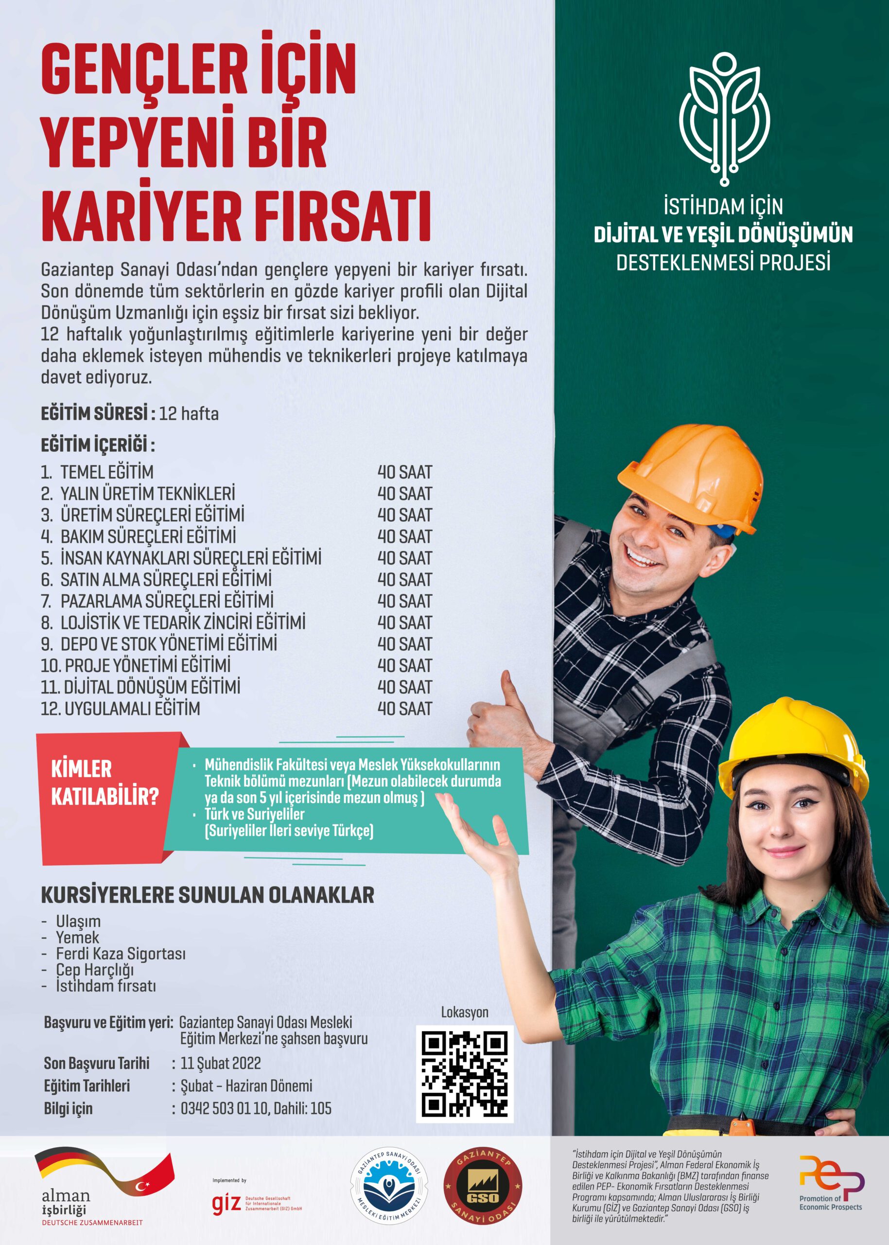 Dijital ve Yeşil Dönüşümün Destek Projesine Başvurular Devam Ediyor