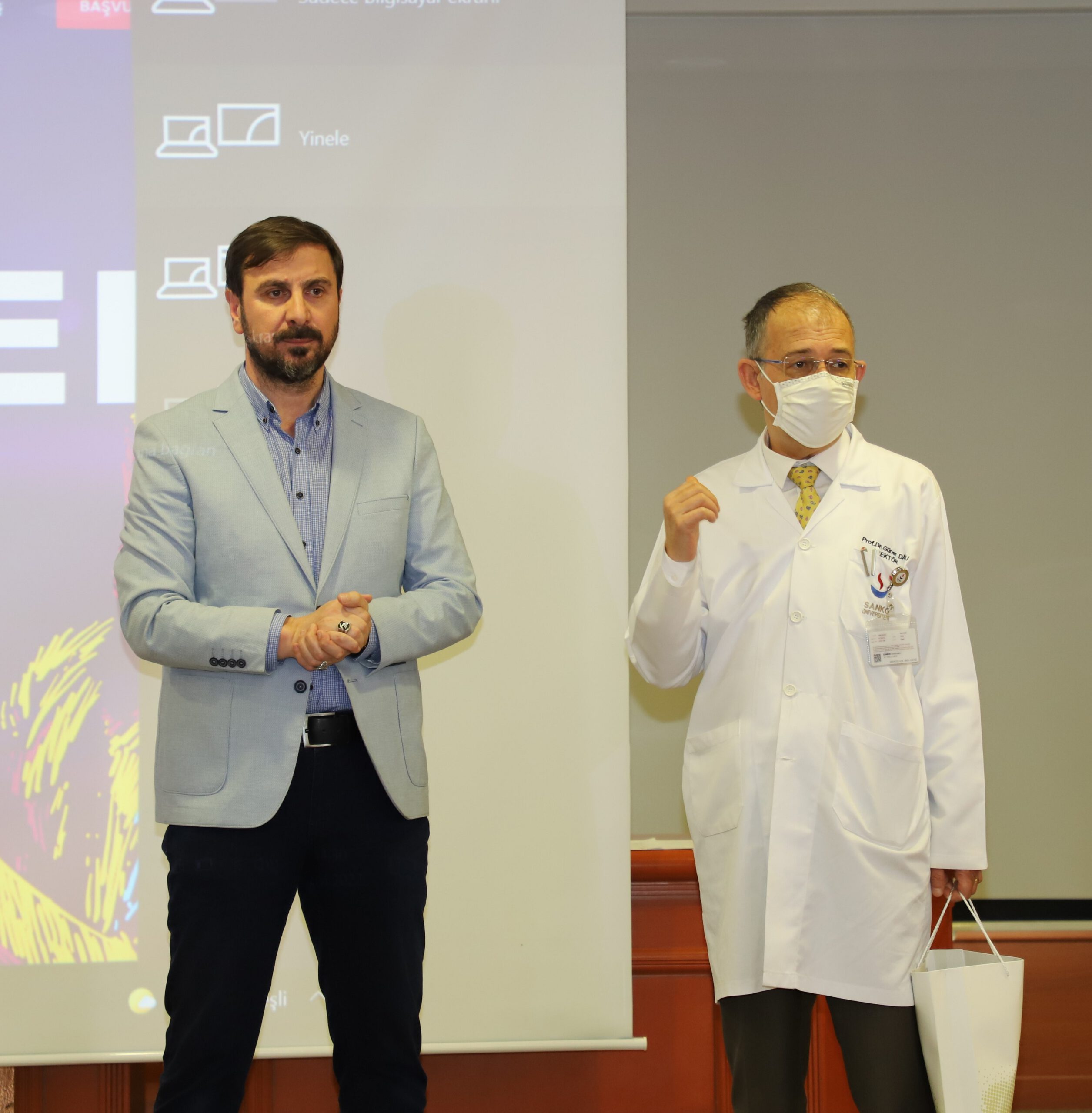 Yazar Efiloğlu SANKO Üniversitesi’ndeydi