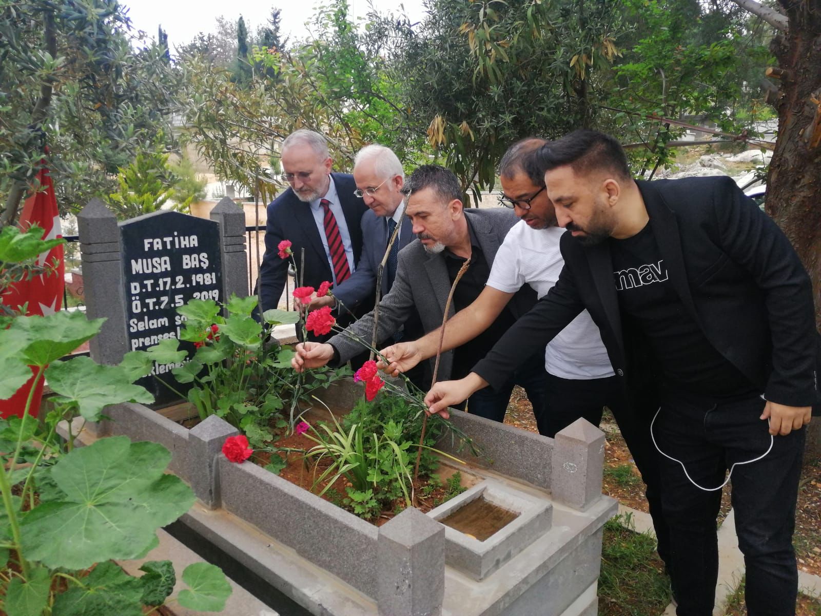 Gazeteci Musa Baş Dualarla anıldı