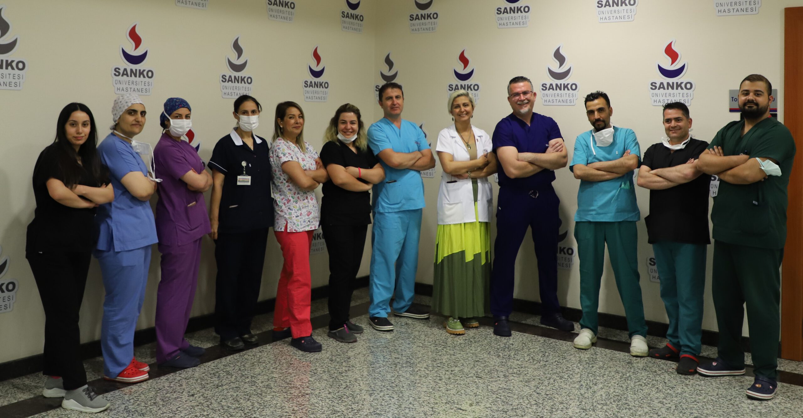 BÖLGEDEKİ İLK ÇAPRAZ BÖBREK NAKLİ SANKO’DA YAPILDI