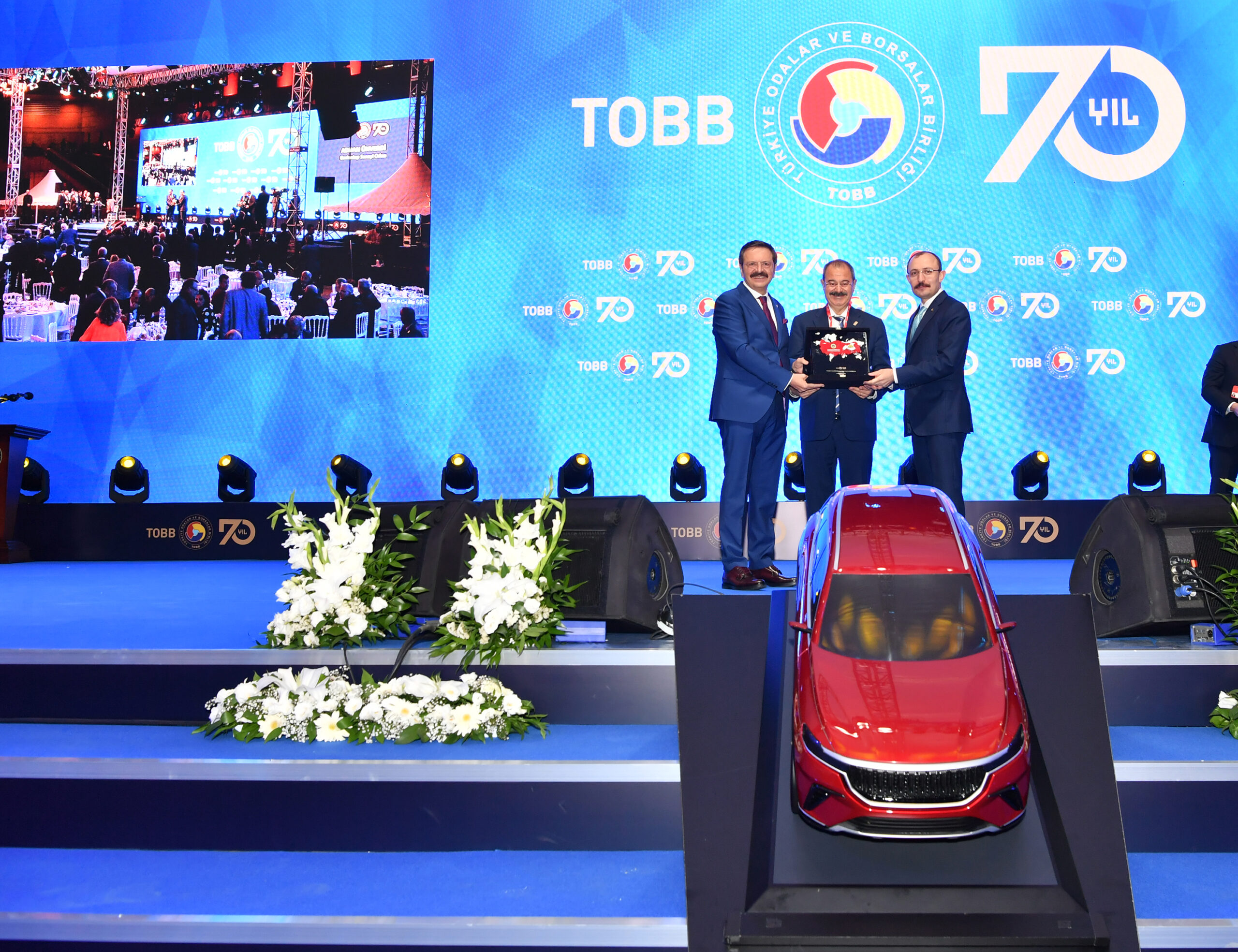 TOBB’UN 70. YILINDA GSO’YA GURURLANDIRAN ÖDÜL