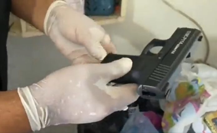 Gaziantep polisi, kaçak silah atölyesine operasyon yaptı