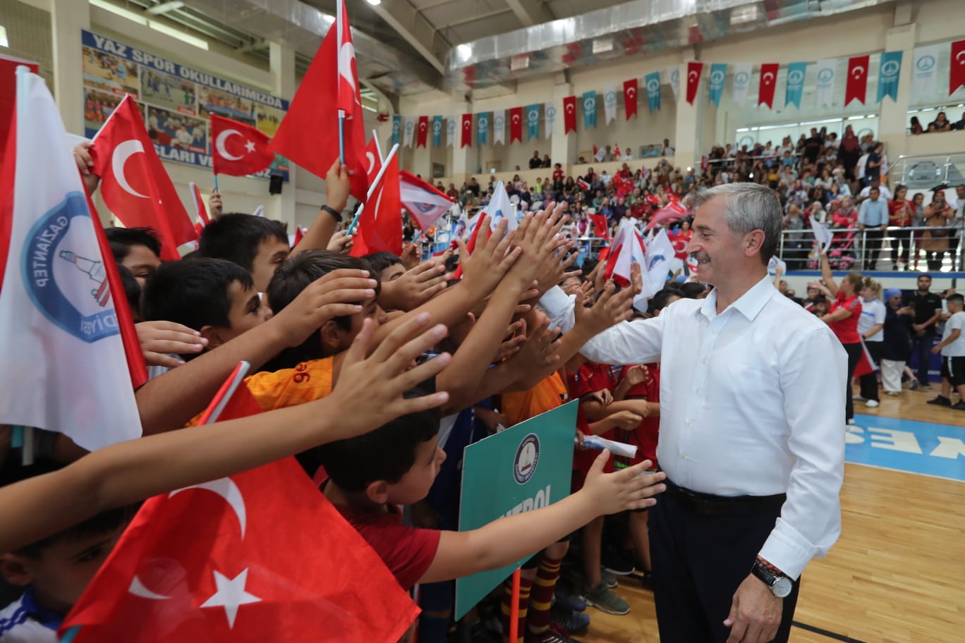 Şahinbey Belediyesi 2019 yaz spor okulu mezuniyet töreni gerçekleşti