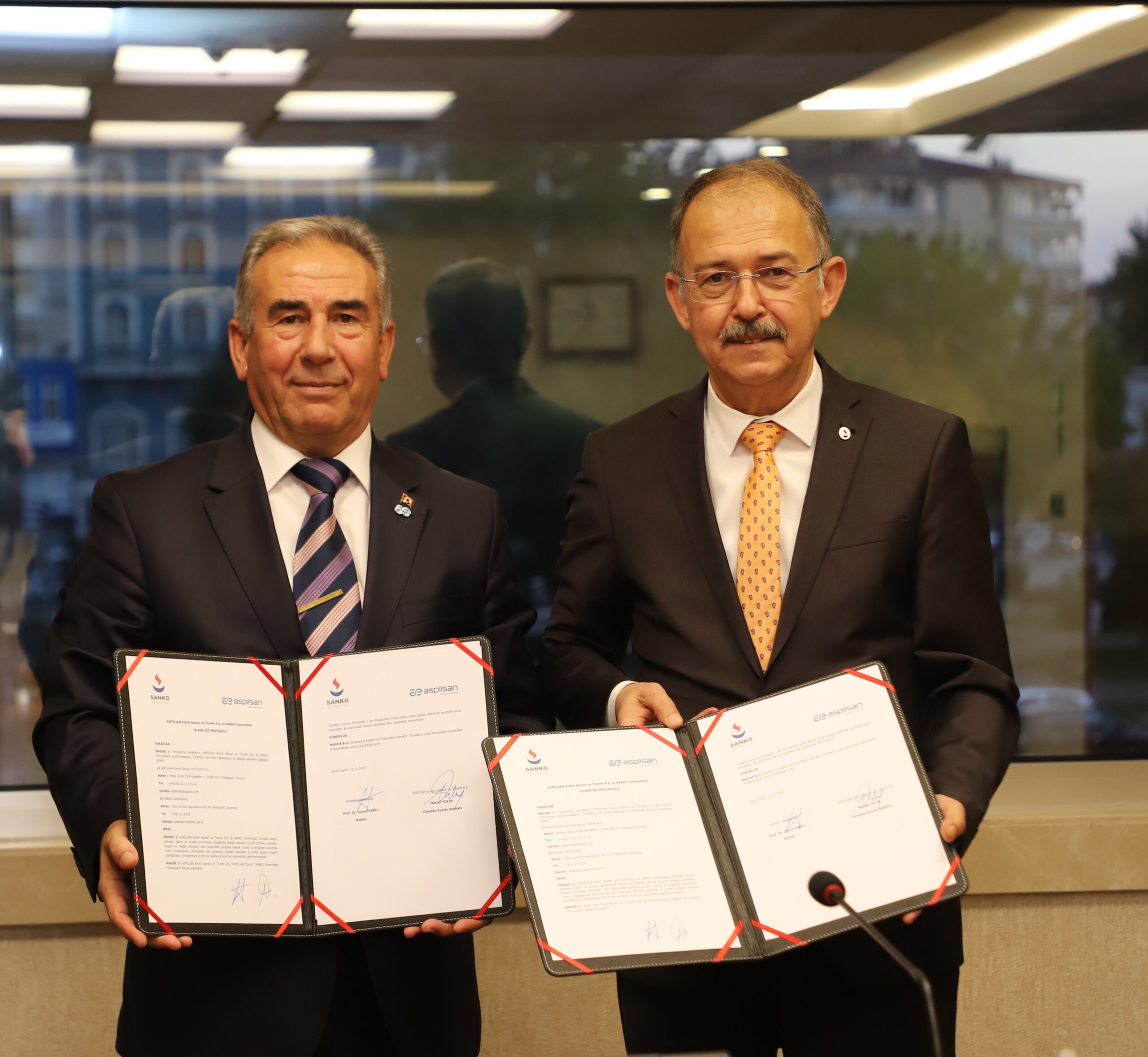 SANKO Üniversitesi ile ASPİLSAN arasında iş birliği protokolü