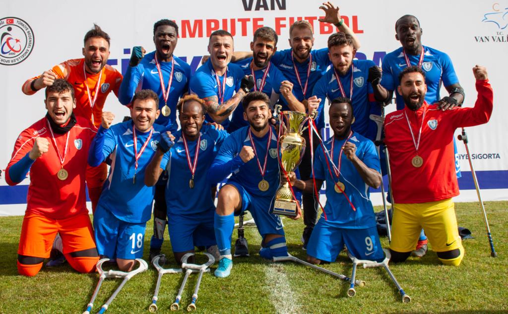 TÜRKİYE KUPASI ŞAMPİYONU ŞAHİNBEY AMPUTE 6-1