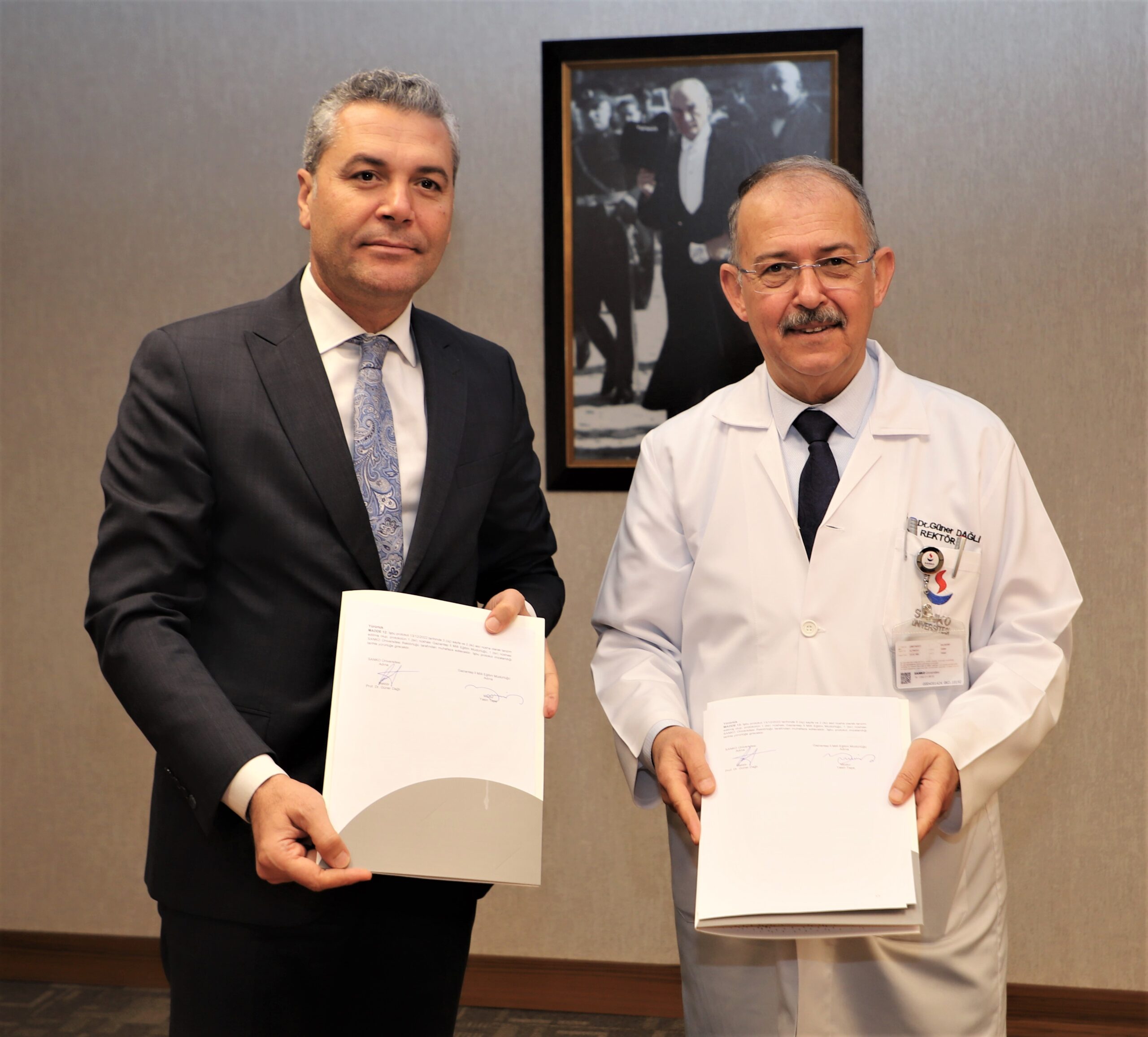 SANKO ÜNİVERSİTESİ İLE GAZİANTEP İL MİLLİ EĞİTİM MÜDÜRLÜĞÜ ARASINDA İŞ BİRLİĞİ PROTOKOLÜ İMZALANDI