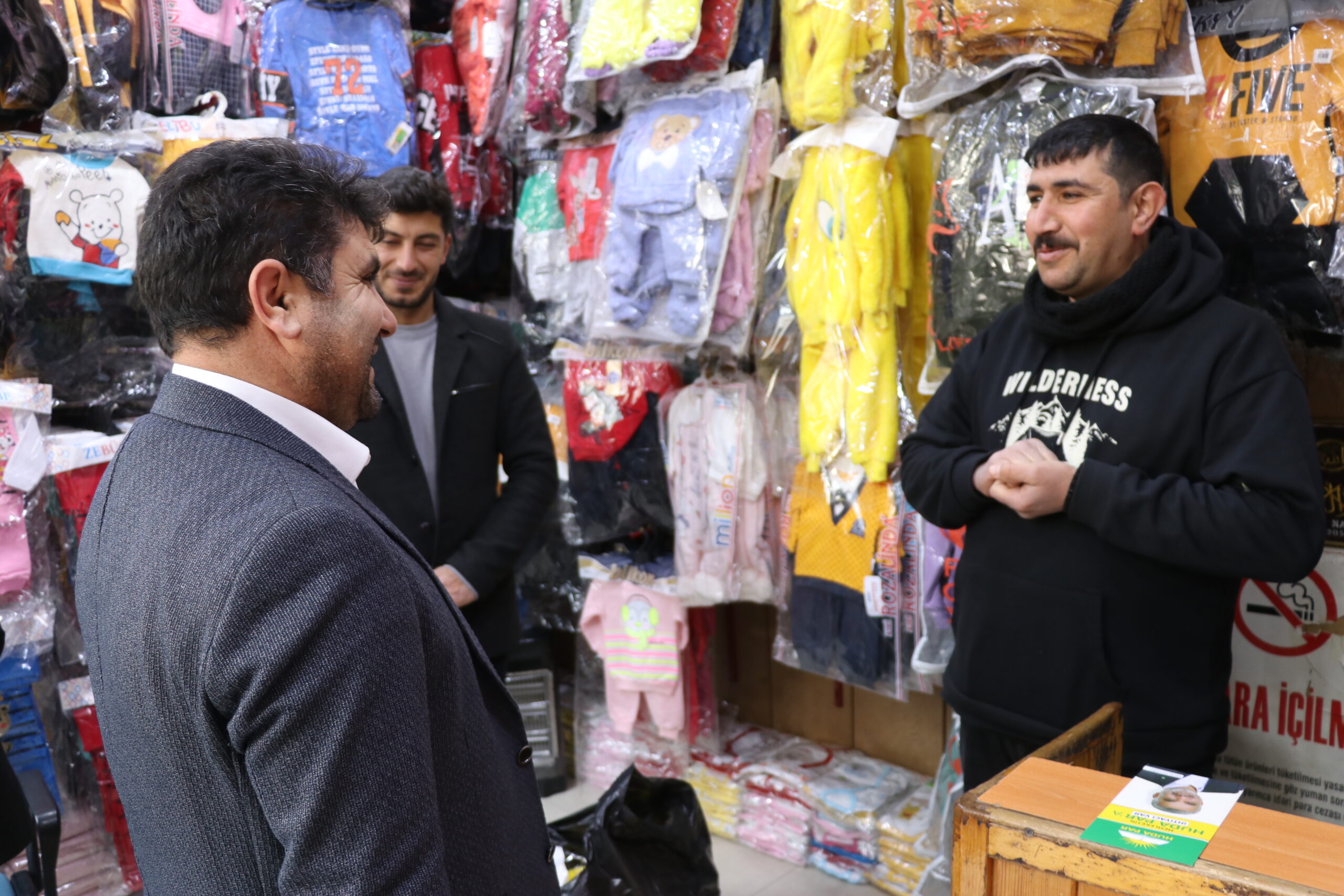 HÜDA PAR Gaziantep İl Başkanı Göçer, esnaf ziyaretlerini sürdürüyor