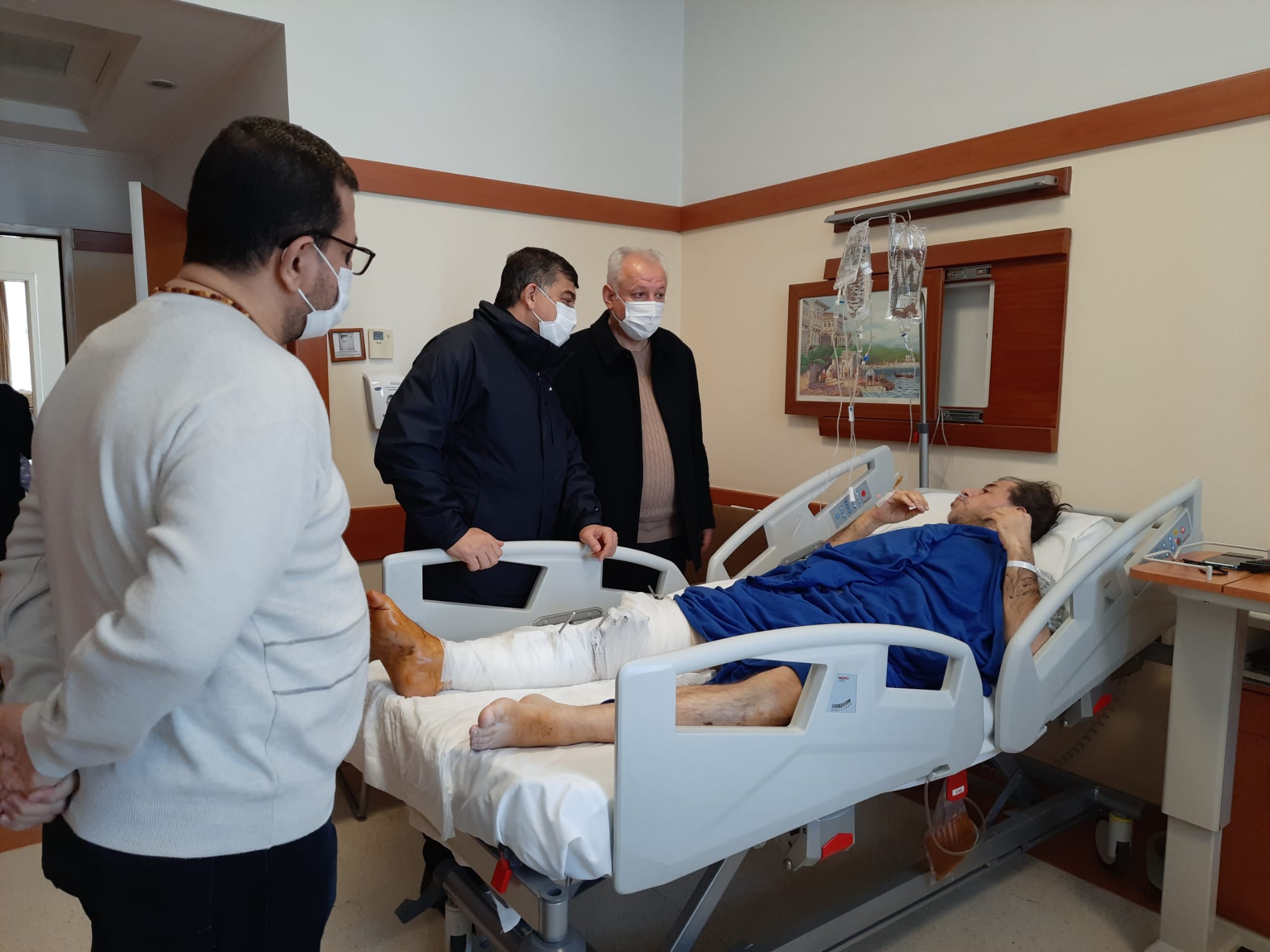 FADILOĞLU İLE DURAN, TAZİYE VE HASTA ZİYARETLERİNİ ARALIKSIZ SÜRDÜRÜYOR