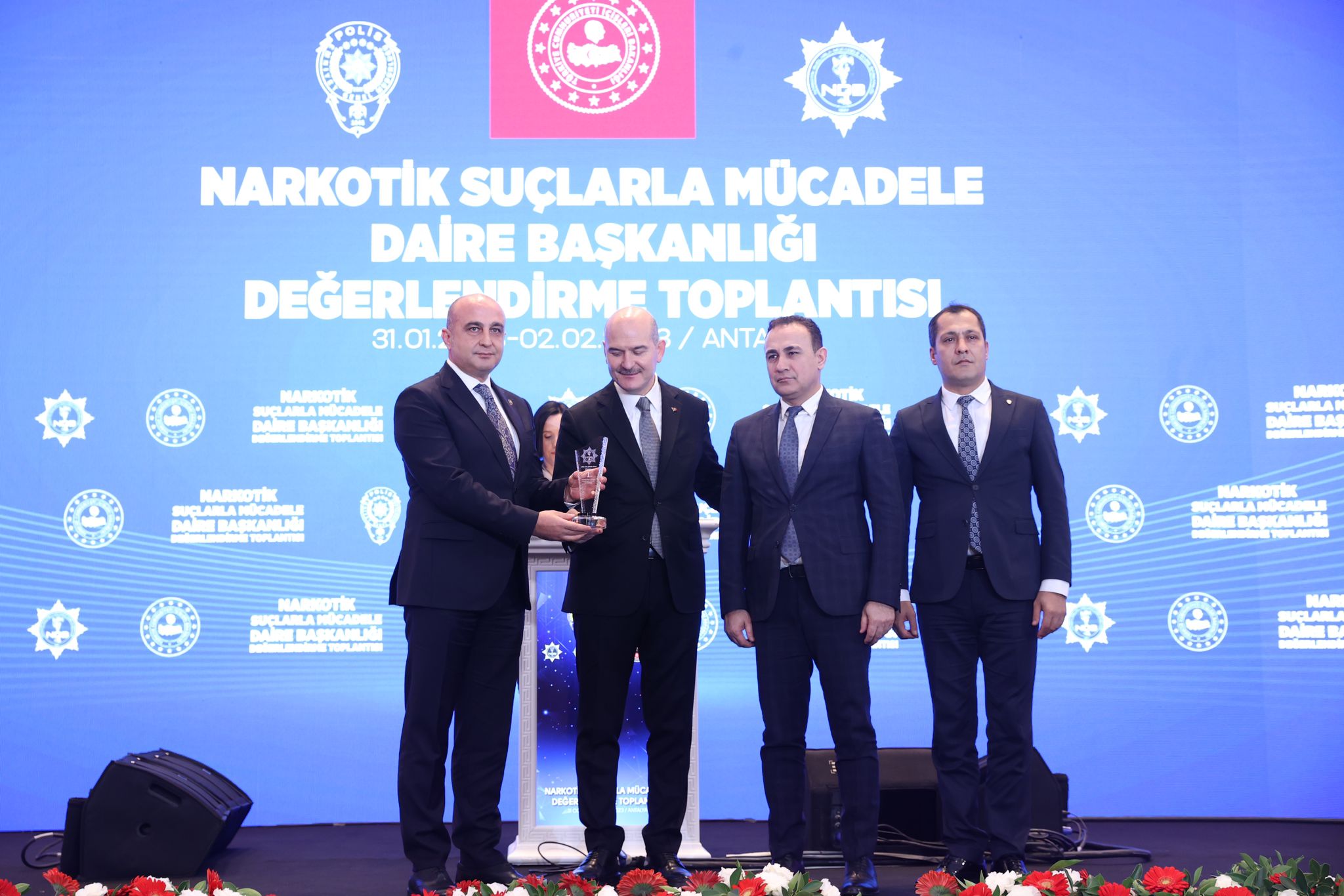 Gaziantep Emniyet Müdürü Başbuğ’a “Narkotik Ödülü”