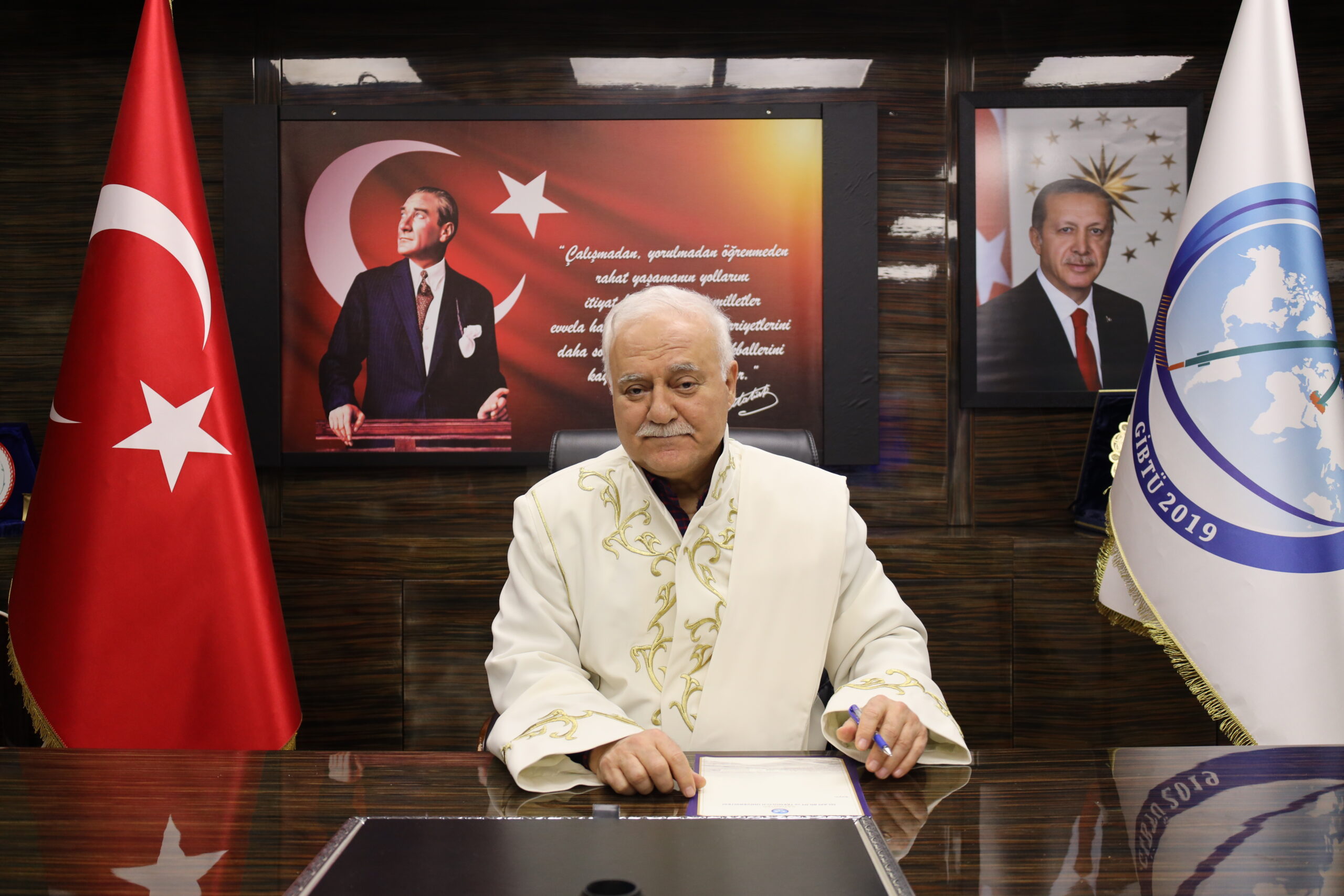 GİBTÜ Rektörü Hatipoğlu’ndan veda mesajı