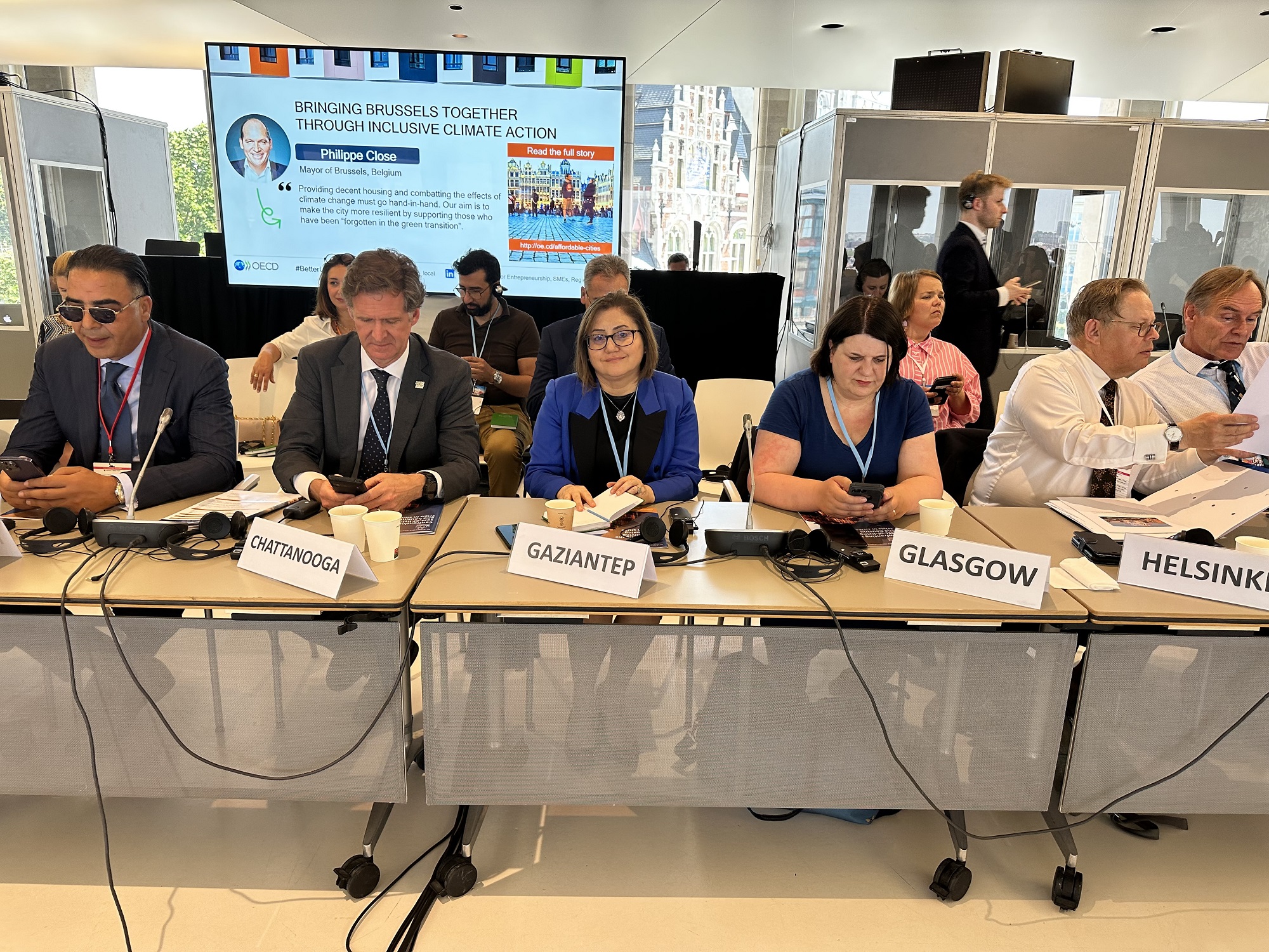 OECD TOPLANTISINDA GAZİANTEP BÜYÜKŞEHİR’E ÖVGÜ! “DEPREM BÖLGELERİNDE YÜRÜTÜLEN ÇALIŞMALAR BAŞARILI”