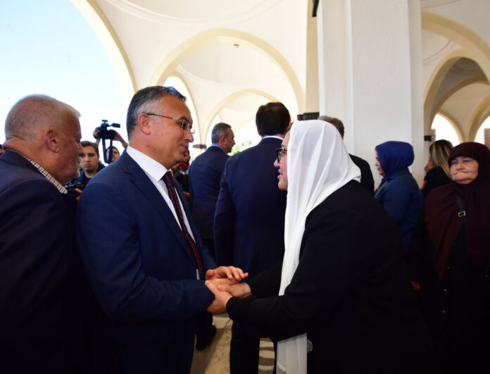 GBB Başkanı Şahin’in babası Mustafa Kıymık son yolculuğuna uğurlandı