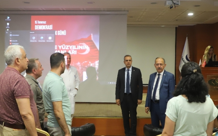 SANKO ÜNİVERSİTESİ’NDE “15TEMMUZ ANMA PROGRAMI” DÜZENLENDİ
