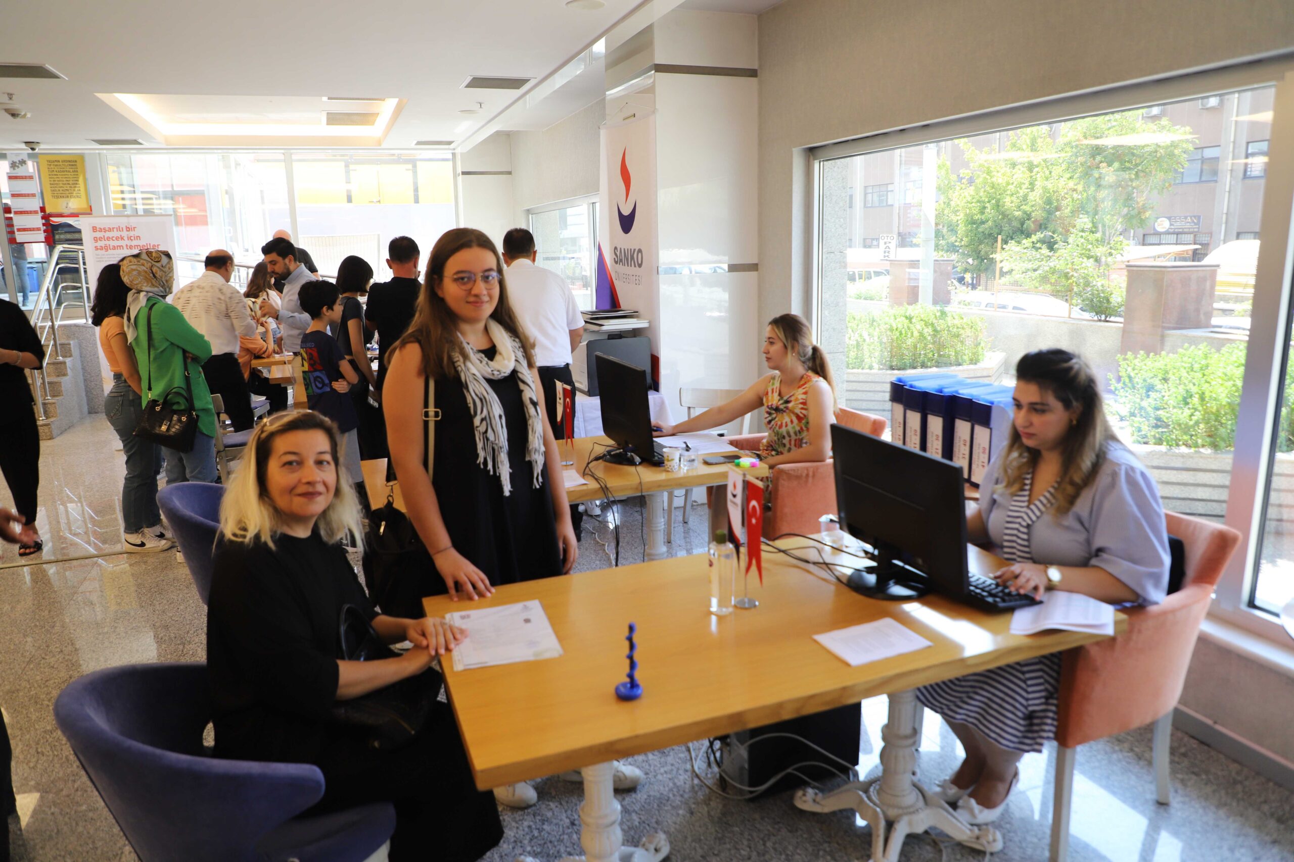 SANKO ÜNİVERSİTESİ’NDE KAYIT HEYECANI BAŞLADI   