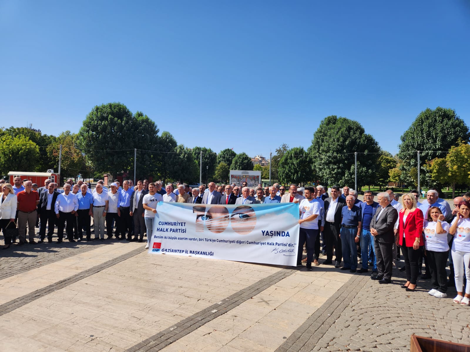 CHP’nin 100. Kuruluş Yıldönümü Gaziantep’te Kutlandı