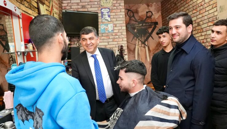 BOZATLI VE FADILOĞLU, ESNAF ZİYARETİ GERÇEKLEŞTİRDİ