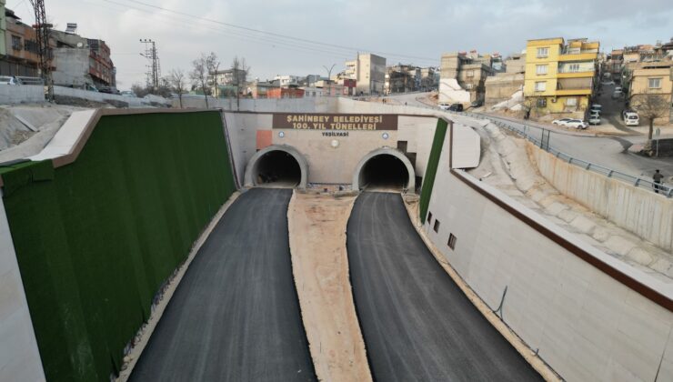 ŞAHİNBEY BELEDİYESİ 100. YIL TÜNELLERİ´NDE ADIM ADIM SONA DOĞRU