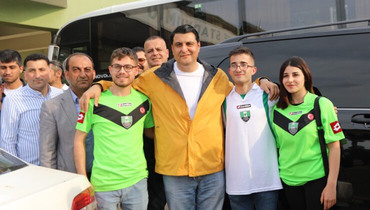 BAŞKAN YILMAZ, TAKIMINI YALNIZ BIRAKMADI