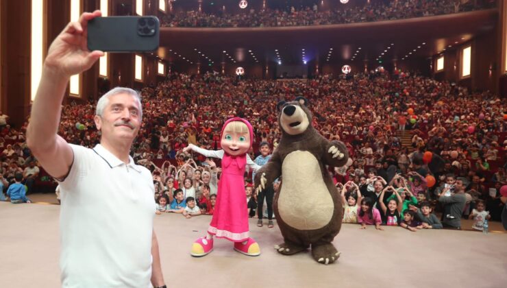 ÇOCUKLARIMIZ DOYASIYA EĞLENDİ