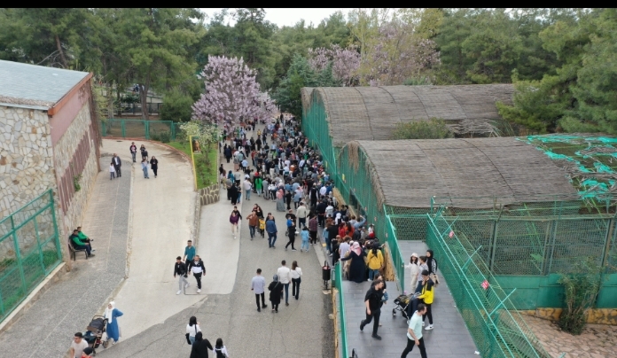 GAZİANTEP DOĞAL YAŞAM PARKI’NA BAYRAMDA ZİYARETÇİ AKINI!