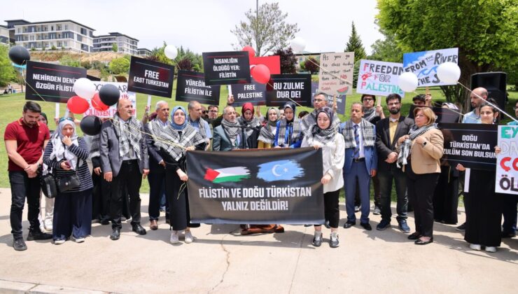 Hasan Kalyoncu Üniversitesi’nde Filistin’e Destek Yürüyüşü Düzenlendi