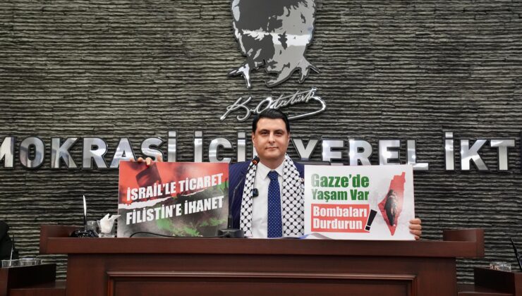 YILMAZ: “FİLİSTİN; CANIMIZDIR, KANIMIZDIR”