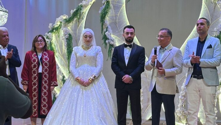 Aydın ve Memduhoğlu ailelerinin mutlu günü