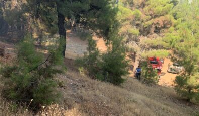 Dülükbaba orman yangını söndürüldü