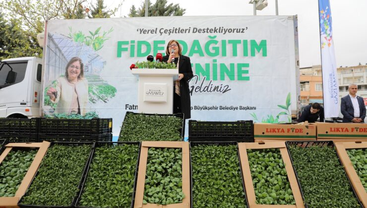 GAZİANTEP BÜYÜKŞEHİR İLE ÇİFTÇİNİN YÜZÜ GÜLÜYOR