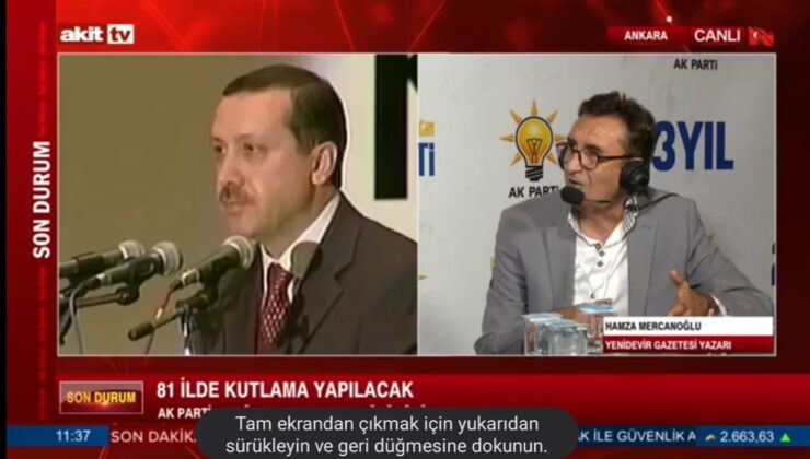 Yenidevir Gazetesi yazarı Hamza Mercanoğlu: AK Parti, islam coğrafyasının kuvayi milliye’sidir