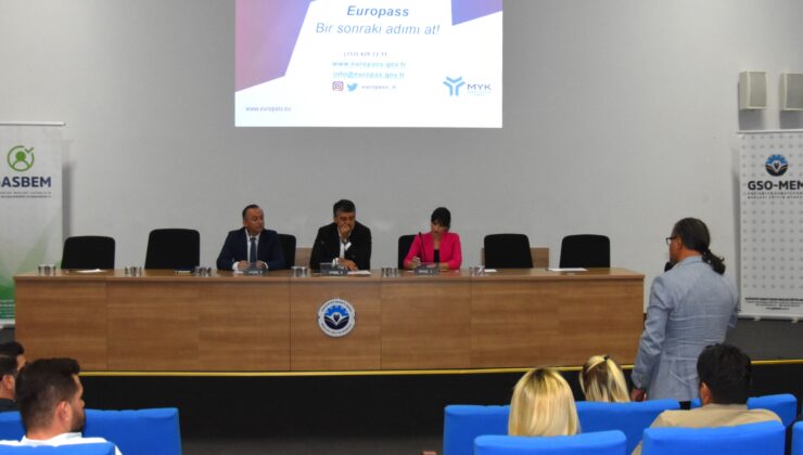 GASBEM EV SAHİPLİĞİNDE MYK BÖLGESEL BİLGİLENDİRME SEMİNERİ GERÇEKLEŞTİRİLDİ