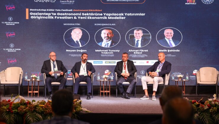 GASTROANTEP FESTİVALİ KAPSAMINDA İLK PANEL DÜZENLENDİ