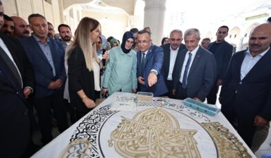 ŞAHİNBEYLİ KADINLARIN EL EMEĞİ GÖZ NURU ESERLERİ SERGİLENİYOR