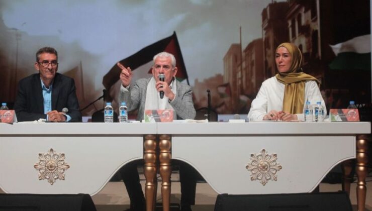 Gaziantep’te “Filistin Dayanışma Gecesine” yoğun ilgi