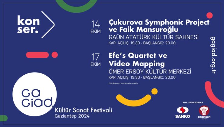 “GAGİAD Kültür Sanat Festivali 2024” için Geri Sayım Başladı!