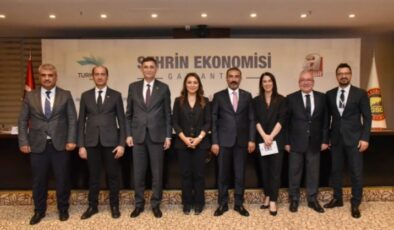 “ŞEHRİN EKONOMİSİ” GSO’DA KONUŞULDU