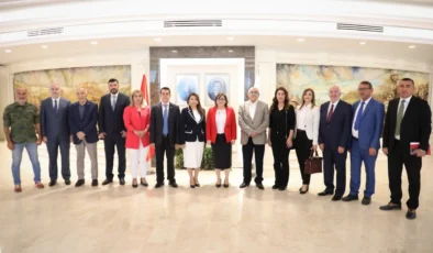 BAŞKAN ŞAHİN’DEN GGC’YE ZİYARET