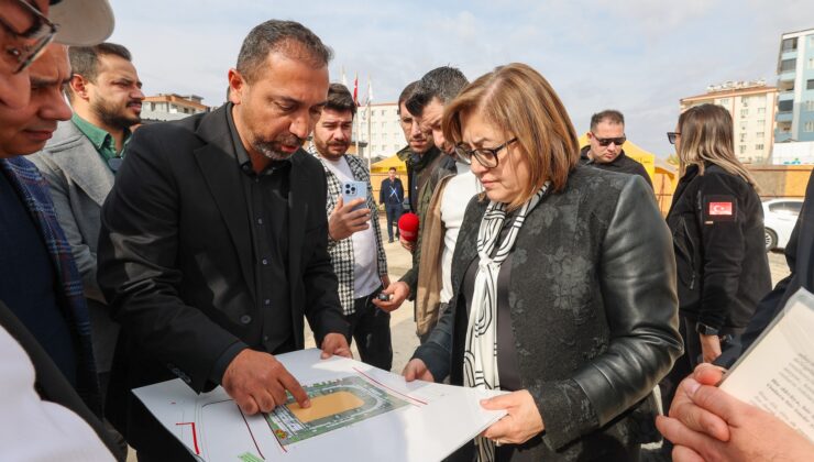 GAZİANTEP BÜYÜKŞEHİR, ULUSLARARASI MÜSABAKALARA UYGUN YENİ SPOR SALONUNUN İNŞASINA DEVAM EDİYOR