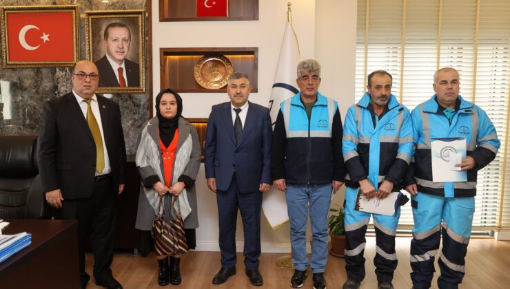 DULKADİROĞLU BELEDİYESİ ÇALIŞANLARINDAN ÖRNEK DAVRANIŞ