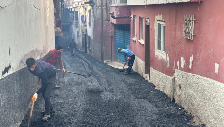 DULKADİROĞLU BELEDİYESİNDE ASFAT ÇALIŞMASI DEVAM EDYOR