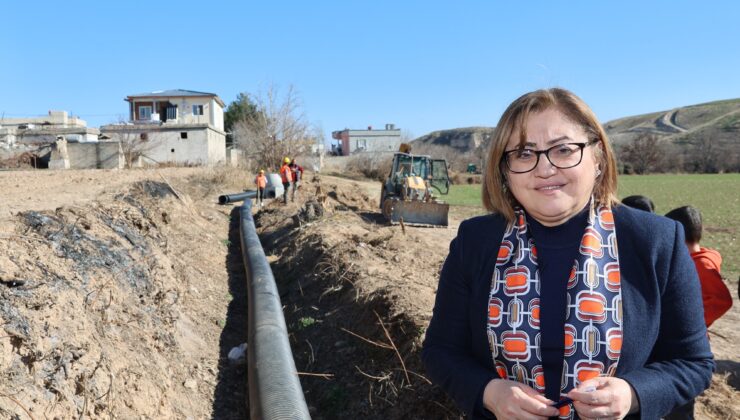 GAZİANTEP CANSUYUM PROJESİ TÜM HIZIYLA SÜRÜYOR